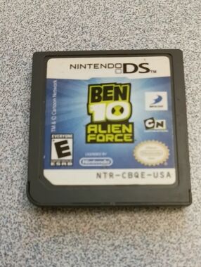 Ben 10 Alien Force - Nintendo DS Game Card - Blue & Green Label